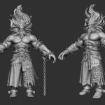 项目作品-角色建模